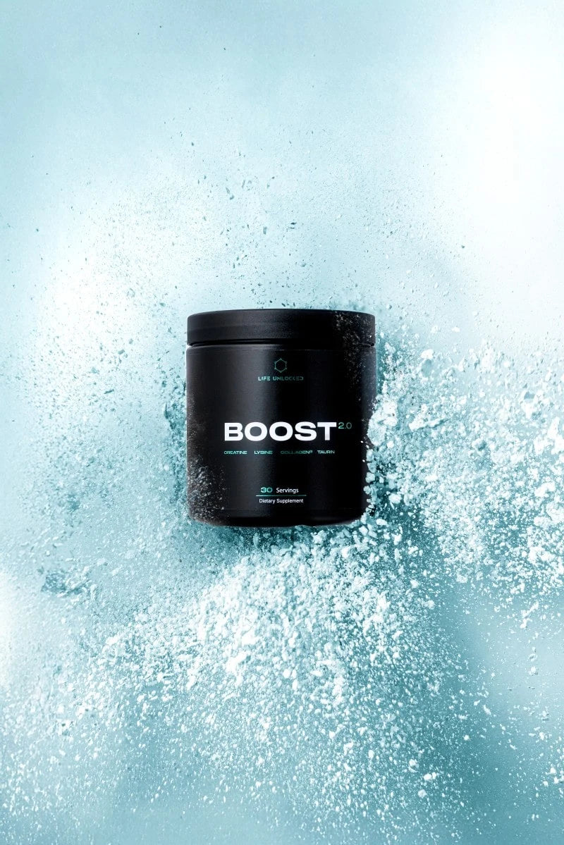 BOOST 2.0 Creatine + Taurin + Lysine + Collagen + B9.