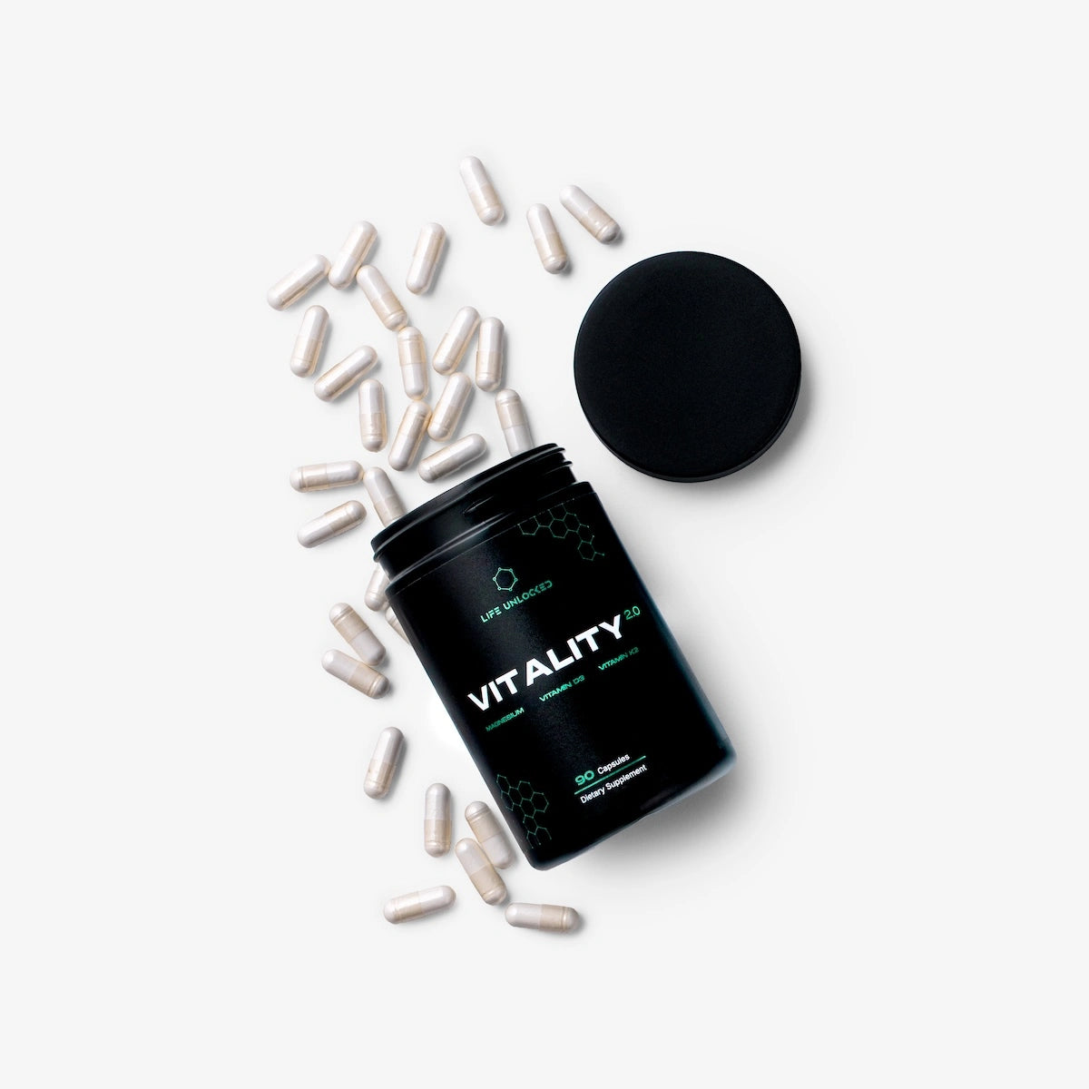 VITALITY 2.0 Magnesium + Vitamin D3 + K2.